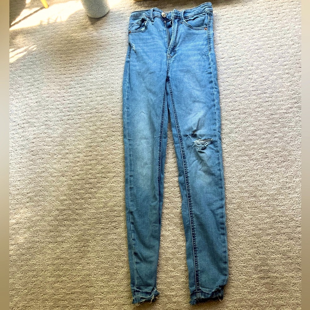 Nwot High Waist Denim Jeans